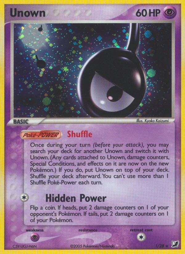 ! Unown – Unseen Forces