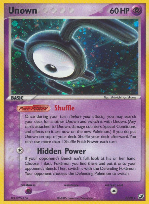 E Unown – Unseen Forces