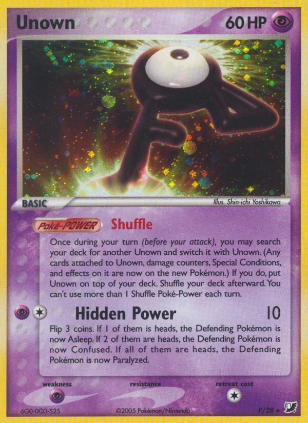 F Unown – Unseen Forces