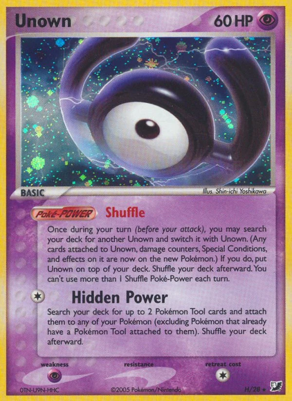 H Unown – Unseen Forces