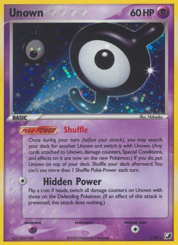 J Unown – Unseen Forces