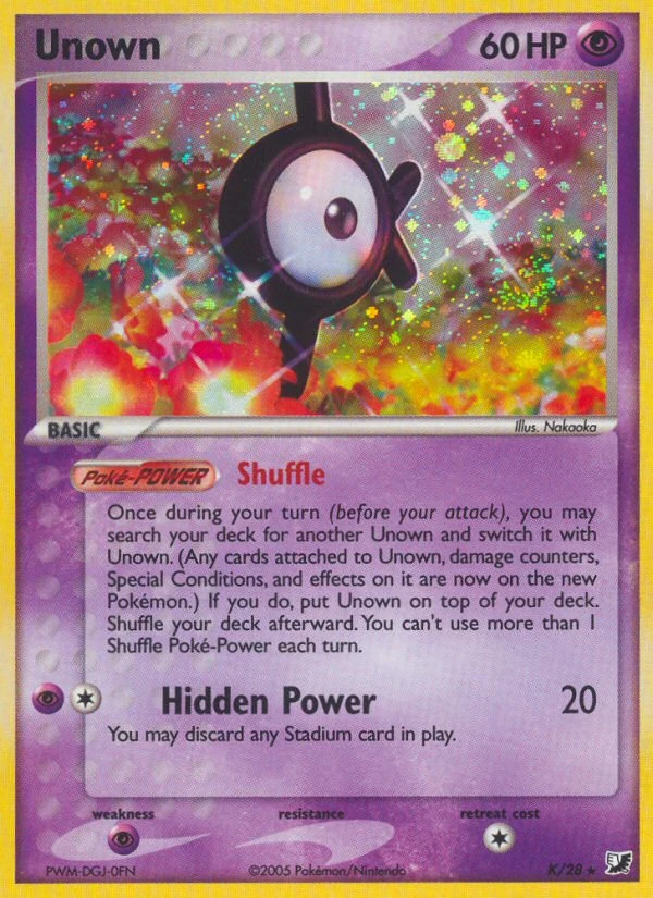 K Unown – Unseen Forces