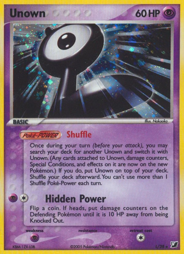 L Unown – Unseen Forces