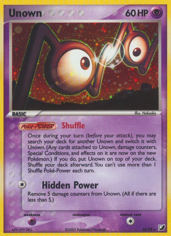 N Unown – Unseen Forces