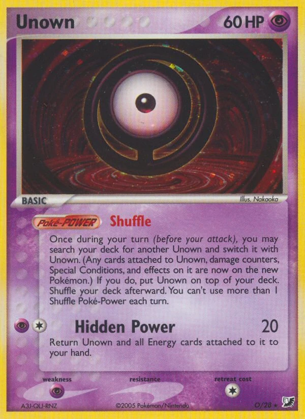 O Unown – Unseen Forces