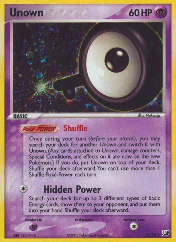 Q Unown – Unseen Forces
