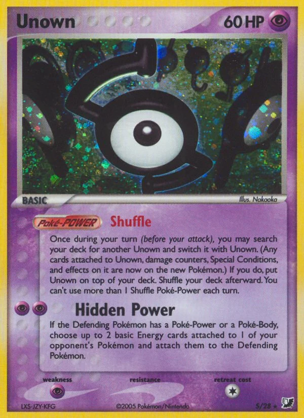S Unown – Unseen Forces