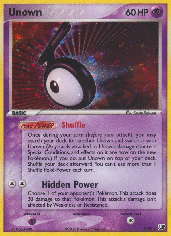 T Unown – Unseen Forces