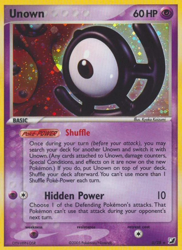 U Unown – Unseen Forces