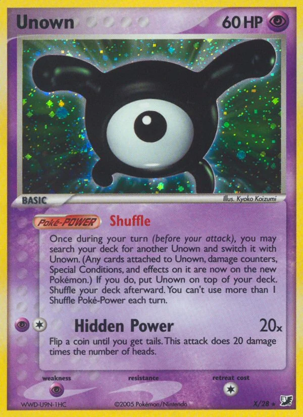 X Unown – Unseen Forces