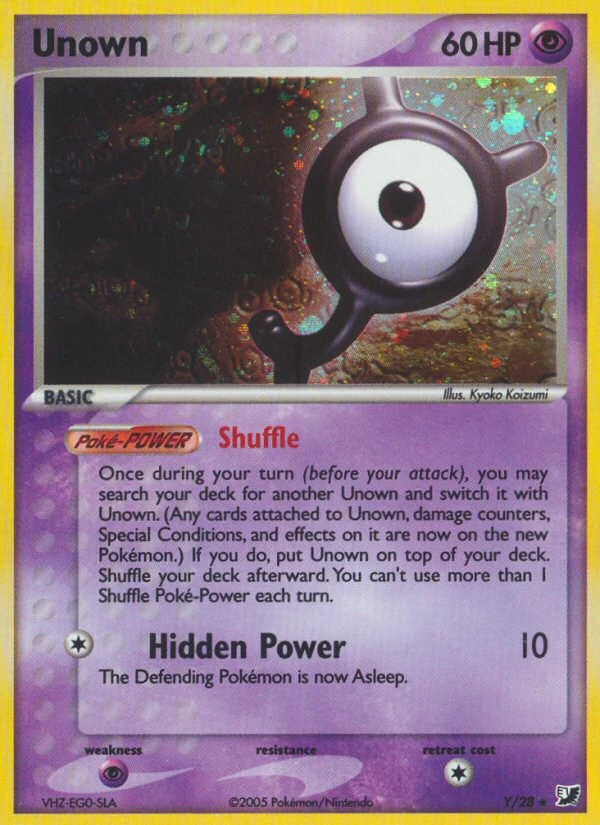 Y Unown – Unseen Forces