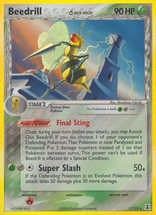 1 Beedrill δ – Delta Species