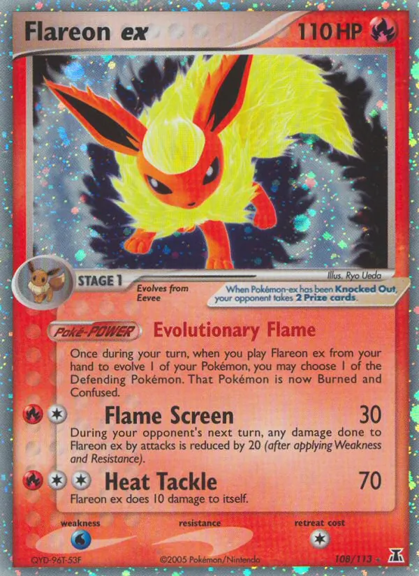 108 Flareon ex – Delta Species
