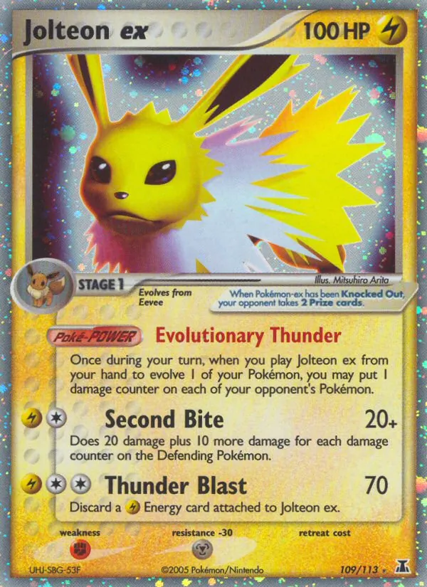 109 Jolteon ex – Delta Species