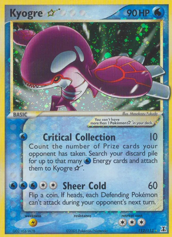 112 Kyogre Star – Delta Species