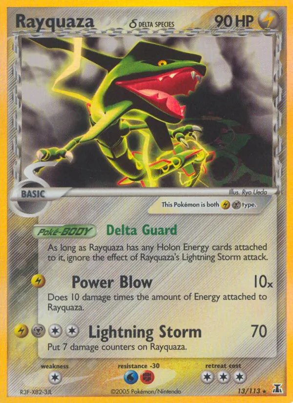 13 Rayquaza δ – Delta Species