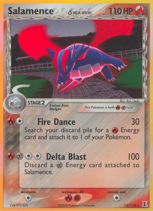 14 Salamence δ – Delta Species