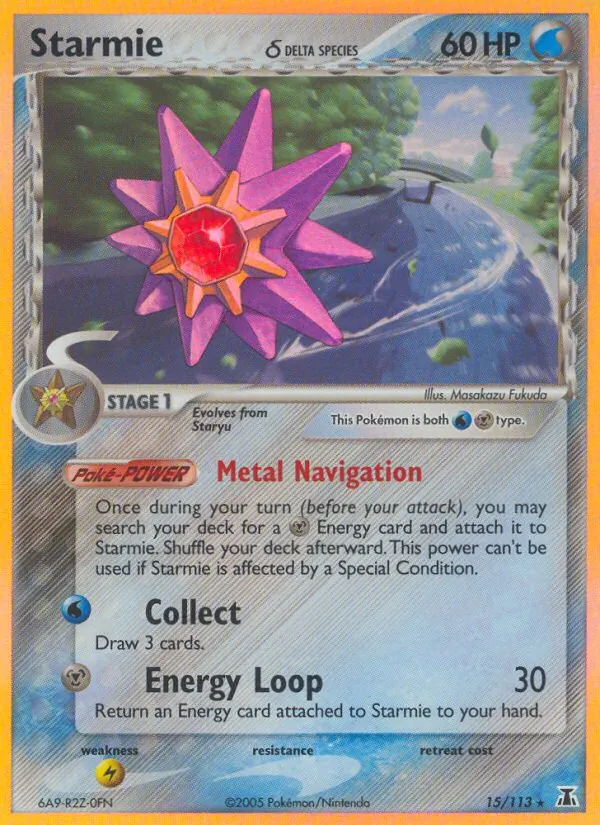 15 Starmie δ – Delta Species