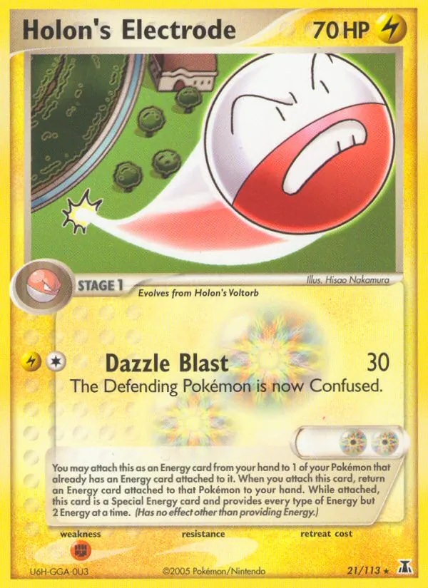 21 Holon's Electrode – Delta Species