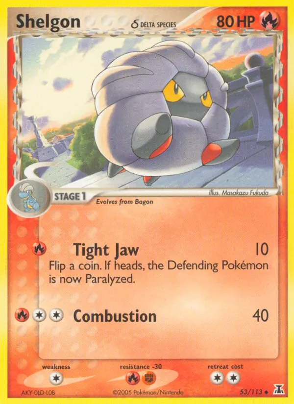 53 Shelgon δ – Delta Species