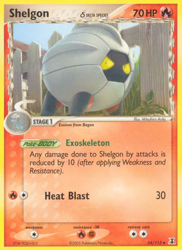 54 Shelgon δ – Delta Species