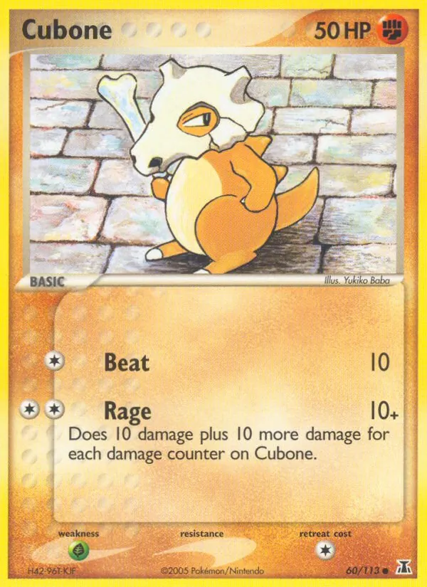 60 Cubone – Delta Species