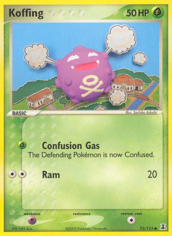 72 Koffing – Delta Species