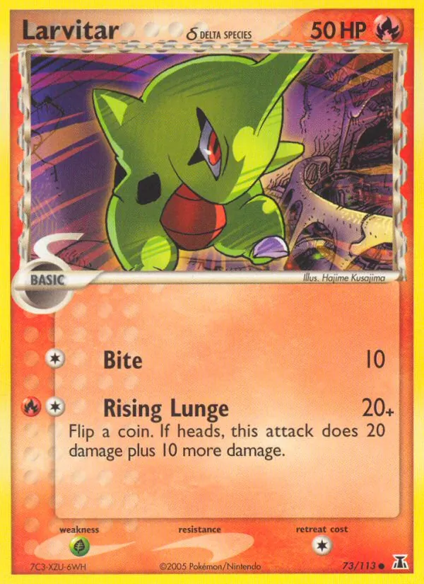 73 Larvitar δ – Delta Species