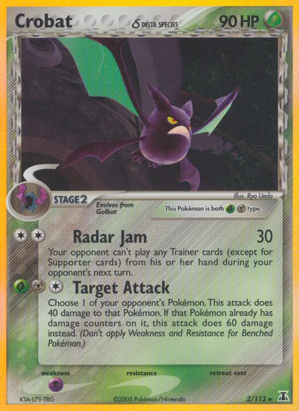 2-RH Crobat δ – Delta Species