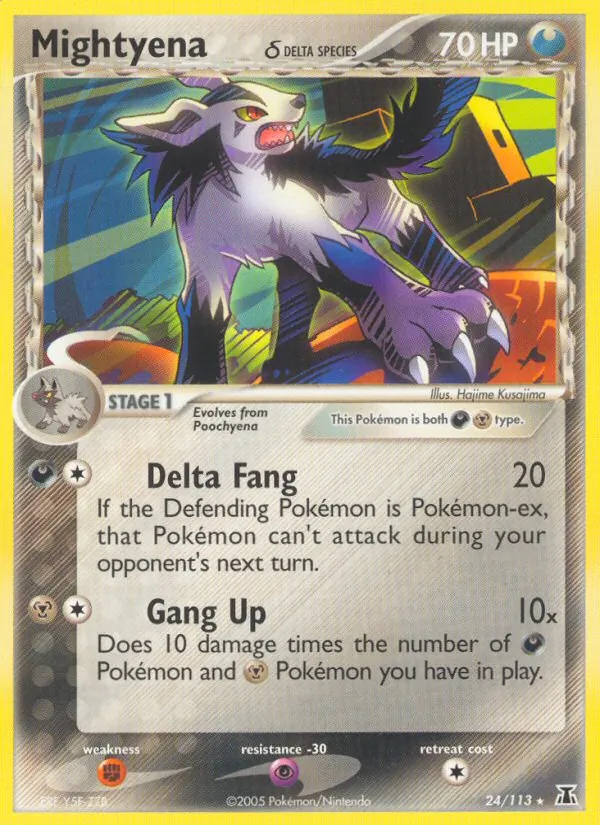24-RH Mightyena δ – Delta Species