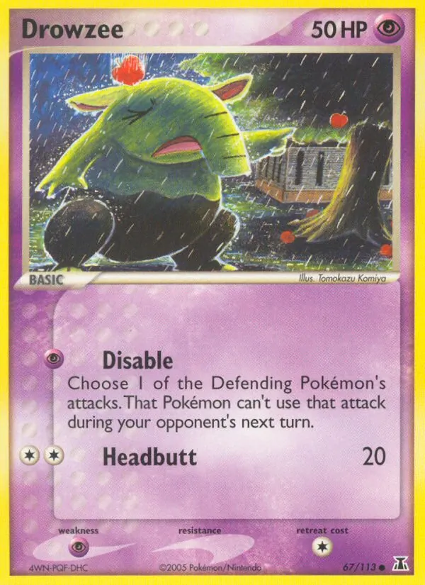 67-RH Drowzee – Delta Species