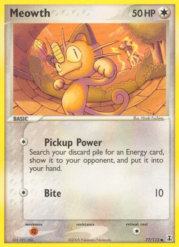 77-RH Meowth – Delta Species
