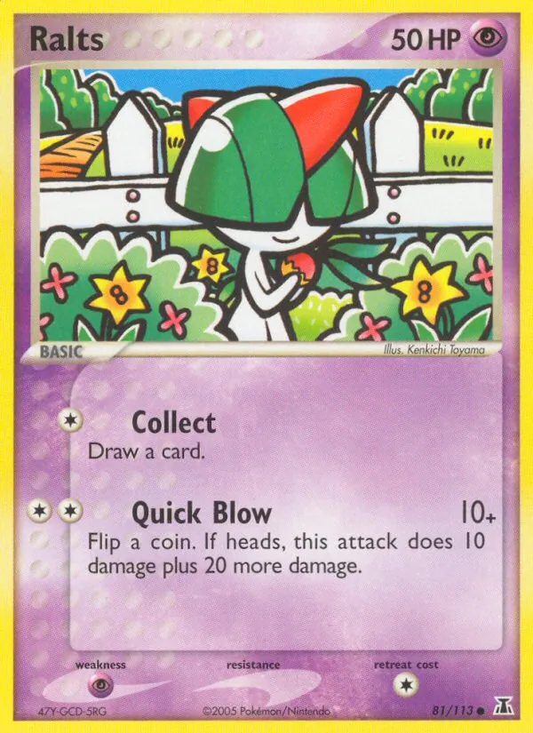 81-RH Ralts – Delta Species