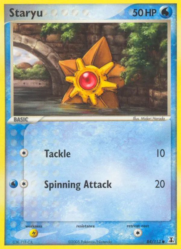 84-RH Staryu – Delta Species