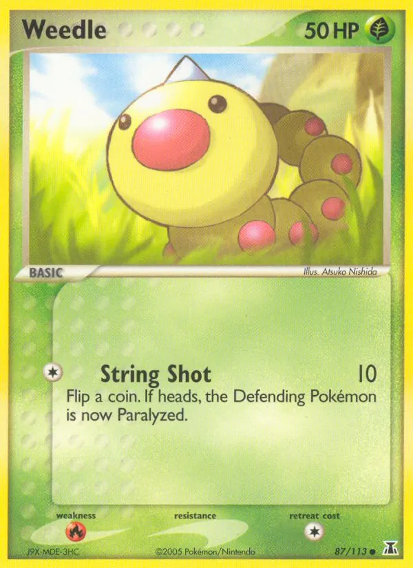 87-RH Weedle – Delta Species