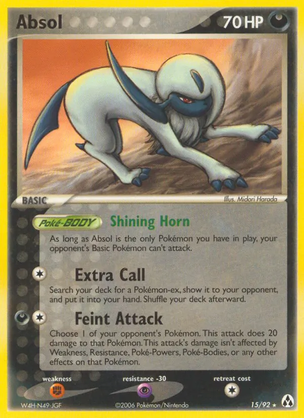15 Absol – Legend Maker