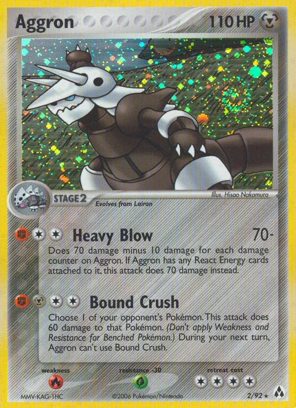 2 Aggron – Legend Maker