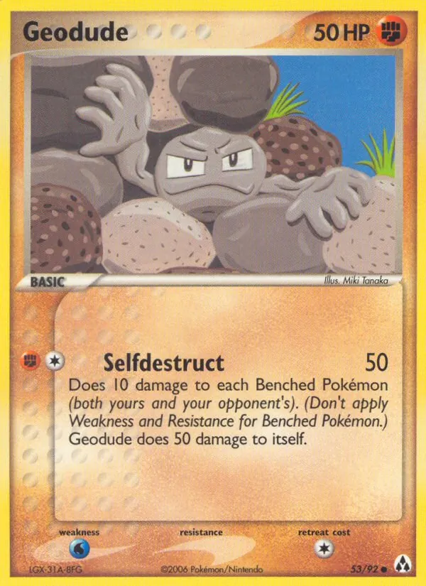 53 Geodude – Legend Maker