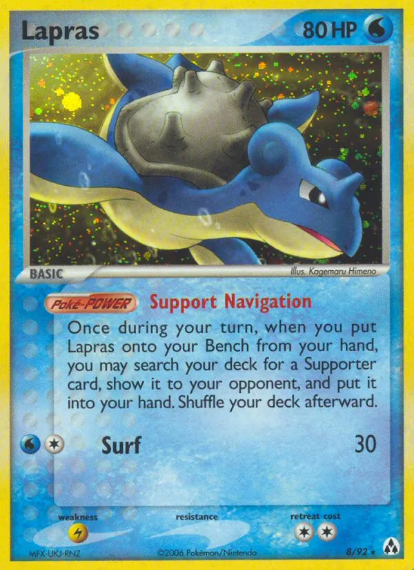 8 Lapras – Legend Maker