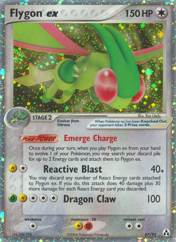 87 Flygon ex – Legend Maker