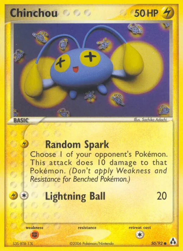 50-RH Chinchou – Legend Maker