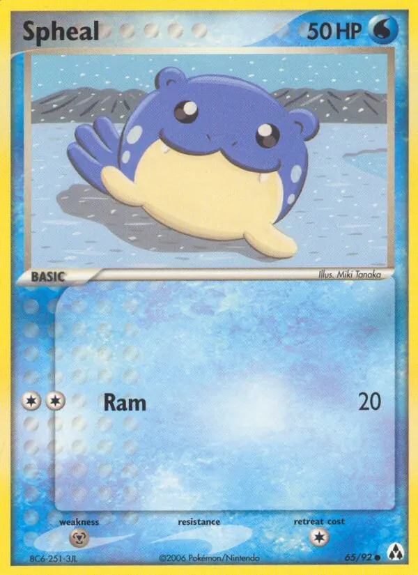 65-RH Spheal – Legend Maker