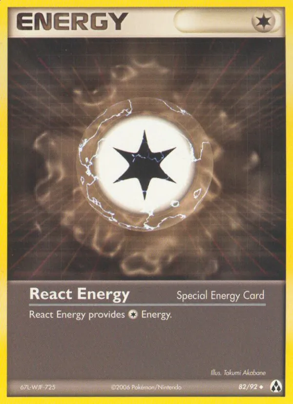 82-RH React Energy – Legend Maker