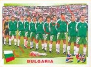 136 Bulgaria team – UEFA Euro England 1996 Panini
