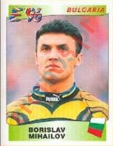 137 Borislav Mihailov – UEFA Euro England 1996 Panini