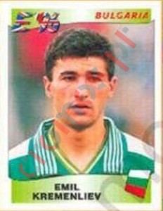138 Emil Kremenliev – UEFA Euro England 1996 Panini
