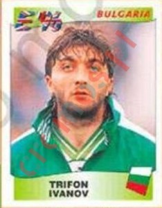 139 Trifon Ivanov – UEFA Euro England 1996 Panini