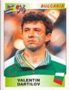 140 Valentin Dartilov – UEFA Euro England 1996 Panini