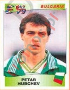 141 Petar Hubchev – UEFA Euro England 1996 Panini