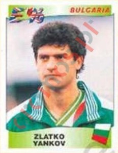 145 Zlatko Yankov – UEFA Euro England 1996 Panini